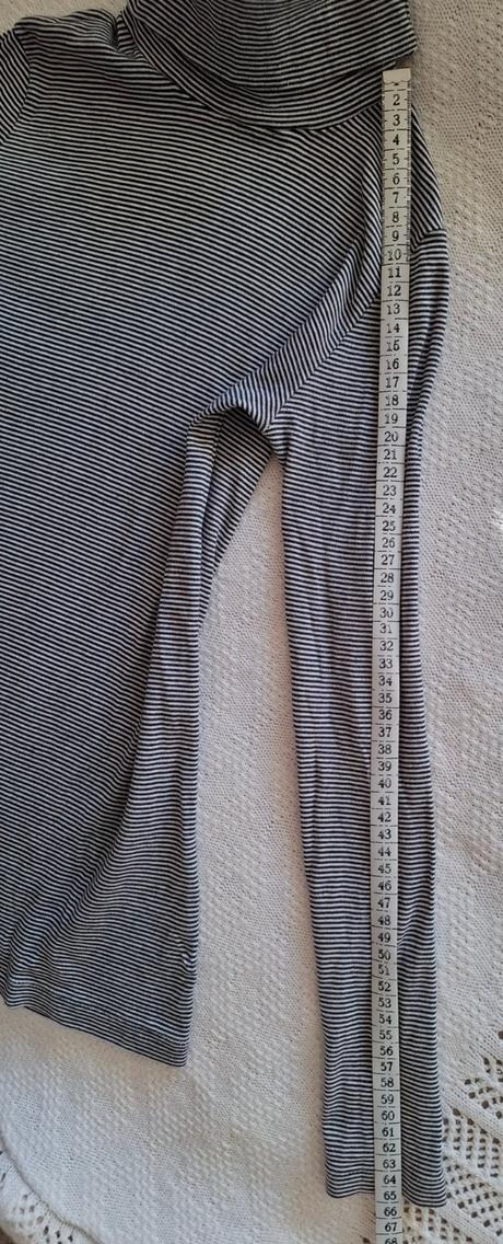 Bavlnený rolák - pásikovaný, xs