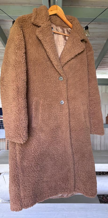 Kabát teddy s/m, s