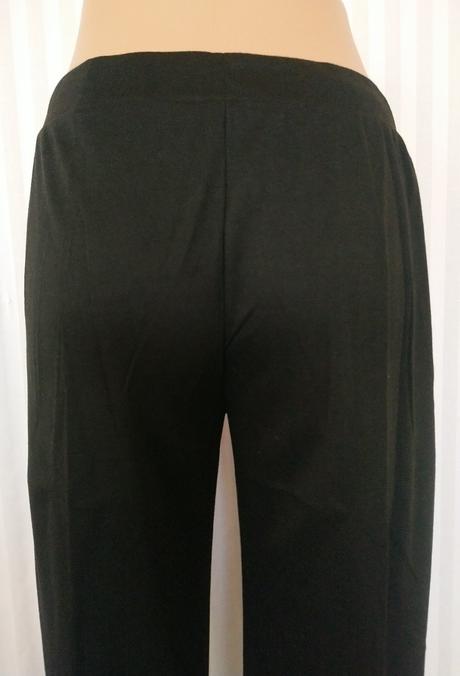 Dámske čierne tepláky sport, era fashion, l, l