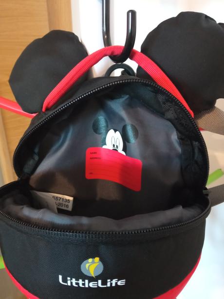Littlelife mickey mouse batoh ruksak vodítko,