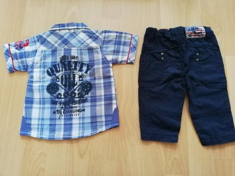 Nohavice+košela vel. 68, 68
