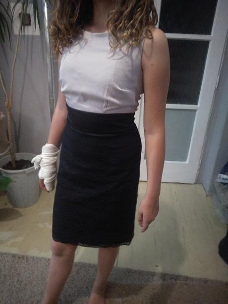 Elegantne saty, h&m,34