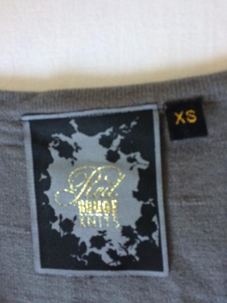 Red rouge pletené šaty vel.xs, xs