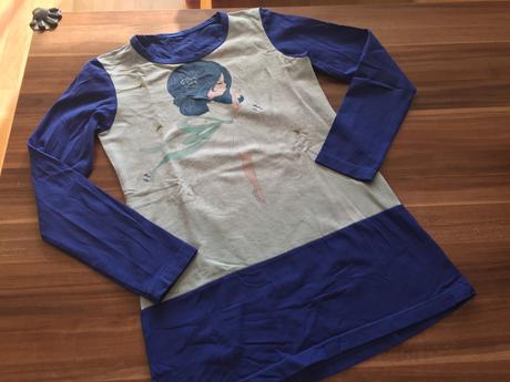 Tricko/tunika s vilou, 146