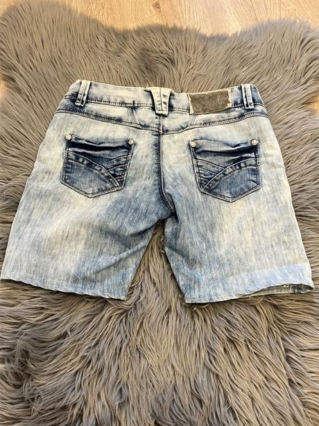 Dievčenské rifľové šortky, 158