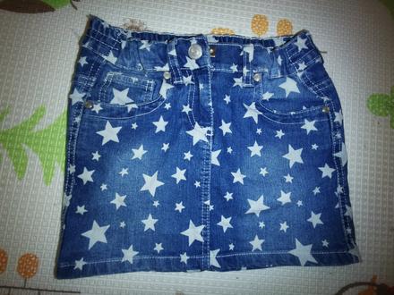 Riflová sukňa, kik,128