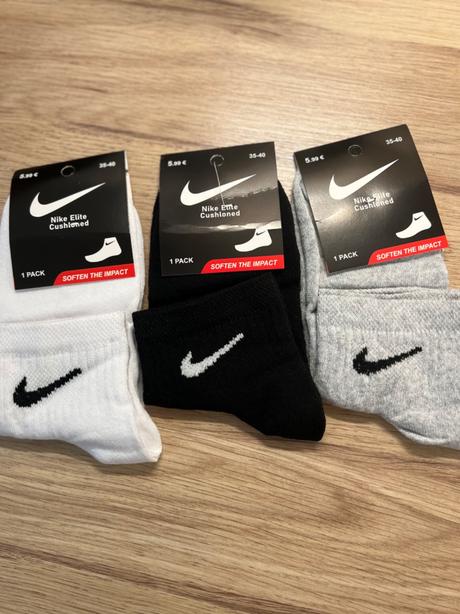 Ponožky nike, nike,35 - 40