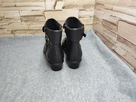 Rieker 36 - dámske kožené členkové topánky, rieker,36