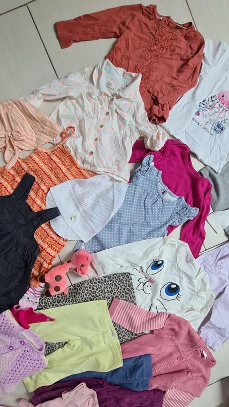 Velky balik pre dievcatko. velkost oblečenia 74-80, 68–80