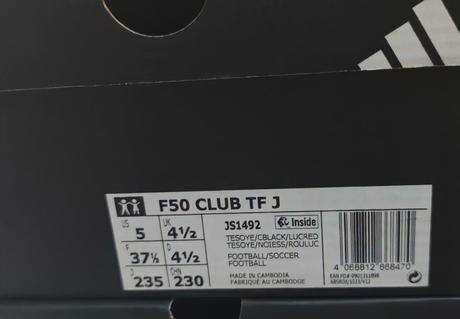 Kopačky turfy, adidas,37