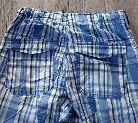 Kárované modrobiele kraťasy logg, l.o.g.g.,152