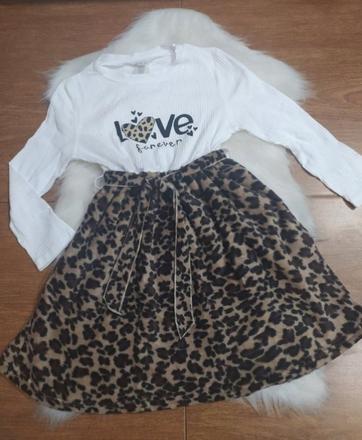 Šaty s leo sukničkou, 122