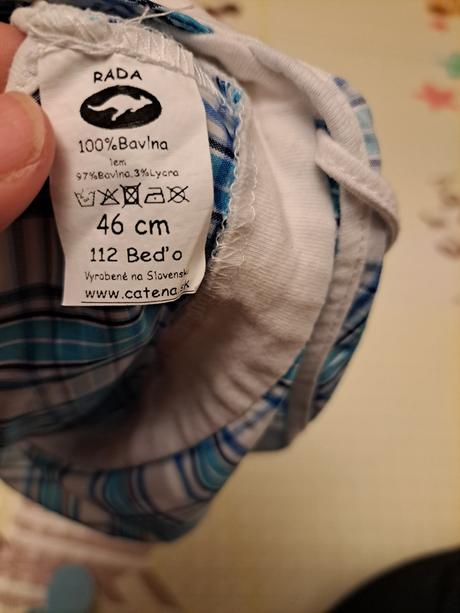 Čiapka na leto, 46cm, rada, rada,68