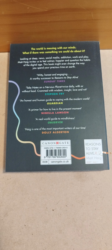 Matt haig - notes on a nervous planet, 