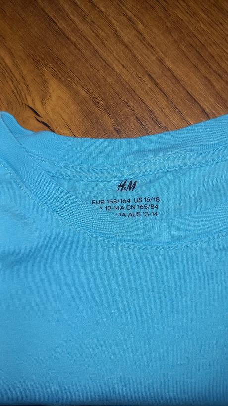 Tricka kratky rukav, h&m,158