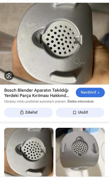 Oprava ručného mixéra Bosch