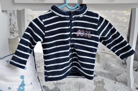 Flísová teplučká mikina-62/68, lupilu,62