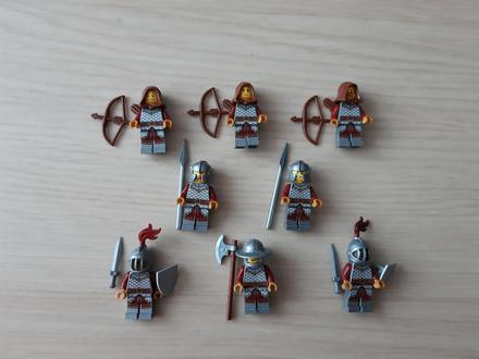 Predám lego mix figúrok griffin knight/rytierov, 