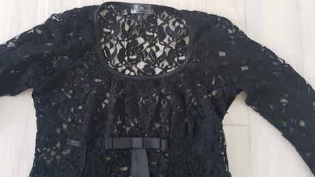 Predĺžený čipkovaný top, 36