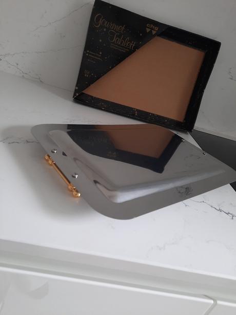 Luxusná tácka 24k zlato, 