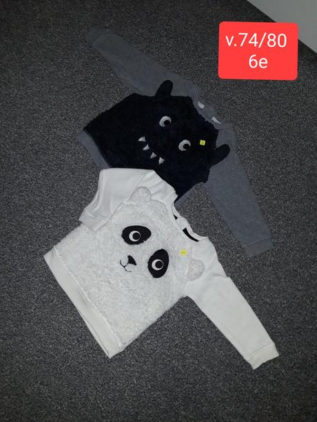 Mikinky 2ks, dopodopo,80