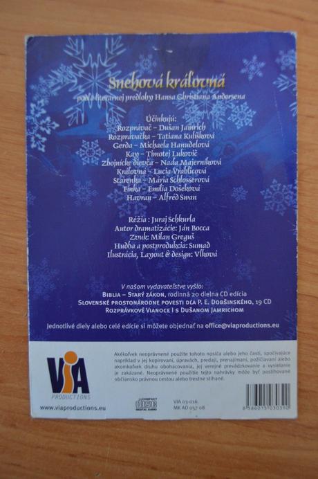 Cd snehová kráľovná, 
