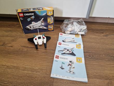 Lego creator  raketoplán, 