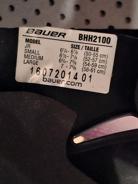 Hokejová prilba, bauer,xs