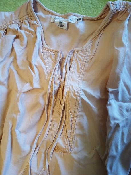 Parádna dlhšia blúzka z lyocelu s/m, h&m,m
