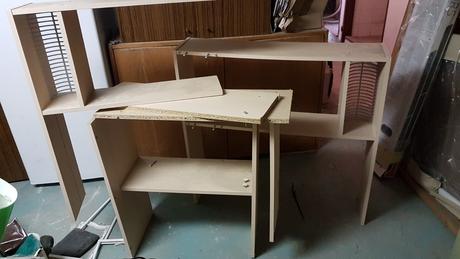 Pc stôl s nadstavcom,