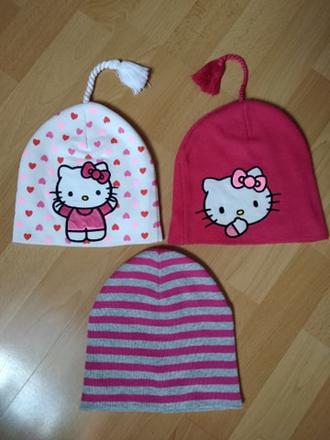 Čiapky hm hello kit 3ks / malo nosene ( 3-6.rok), h&m,104
