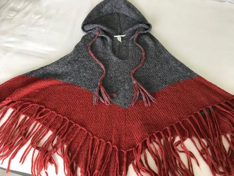 Pončo, h&m,m
