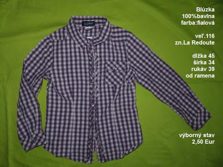 Kocková blúzka, 116