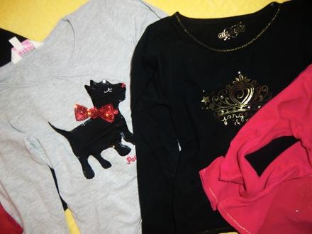 Tričká pre dievčatká vel 110/116, girl2girl,110