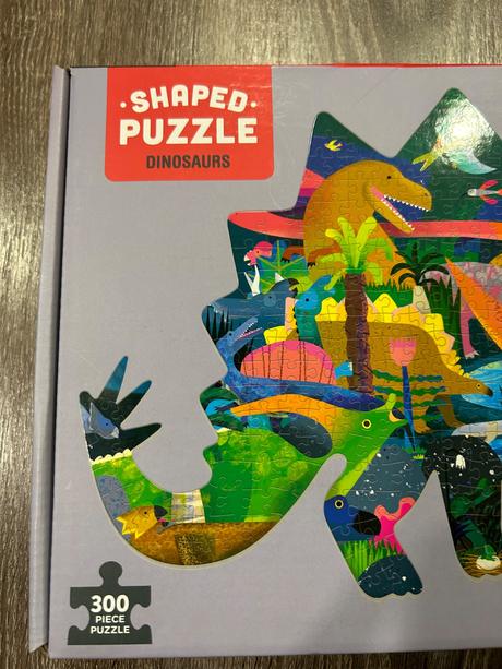 Mudpuppy puzzle tvarovane dinosaury,