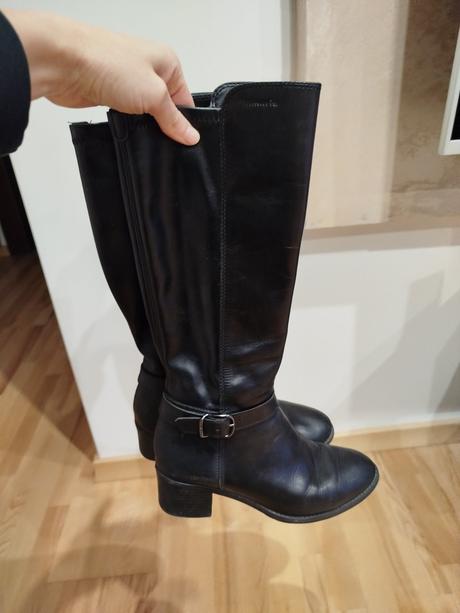 Kožené čižmy, tamaris,38