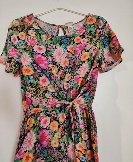 Kvietkovaný overal h&m, h&m,164