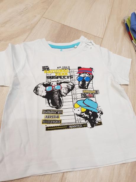 Sada chlapčenských tričiek veľkosť 86-92, 86