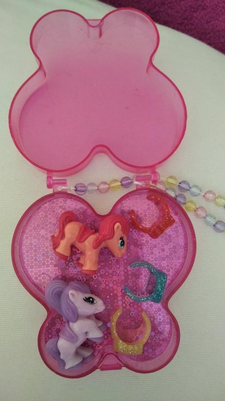 Krabička my little pony s koníkmi,