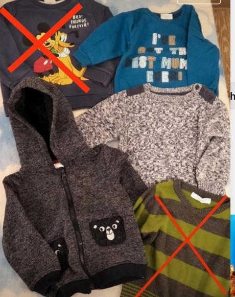 3kssvetre/mikiny veľkosť 80, 80