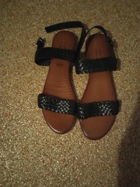 Sandále kožené, deichmann,41