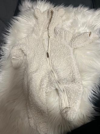 Biely overál, h&m,56