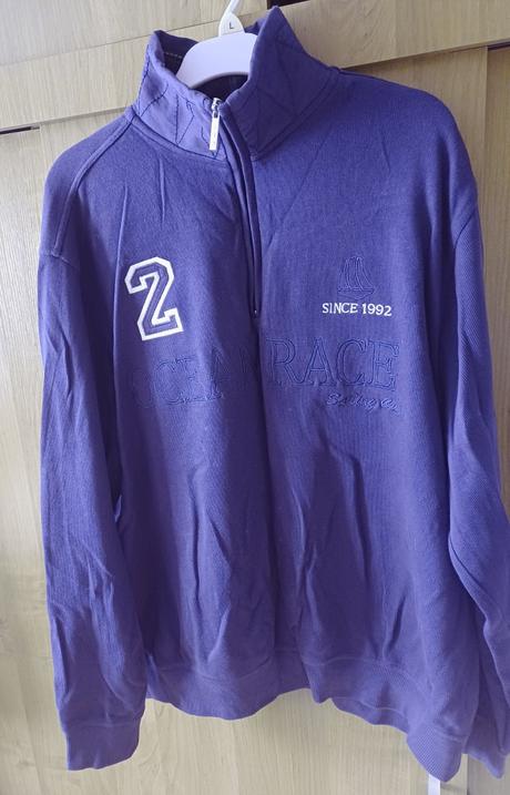 Pánsky fialový pulover xl, xl