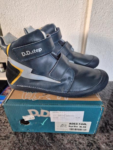 Prechodné topánky barefoot, d.d.step,36