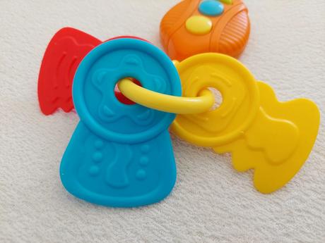 Hryzátko hracie kľúče,