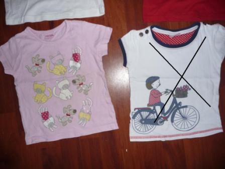 Tričká pre chlapca či dievča, v. 86-98,1,50,-ks, 92