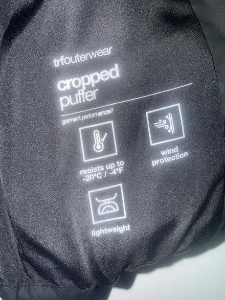 Zara crop puffer zimná bunda s, zara,s