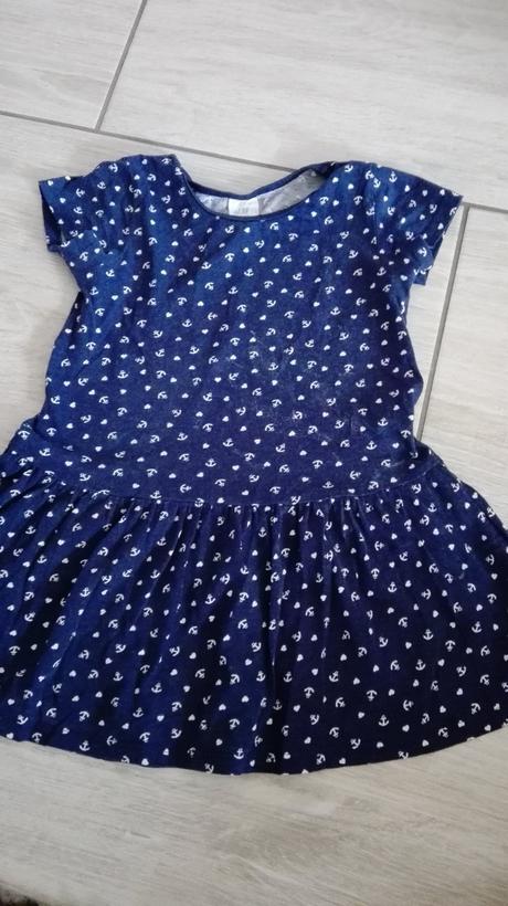 Letné šaty, h&m,86