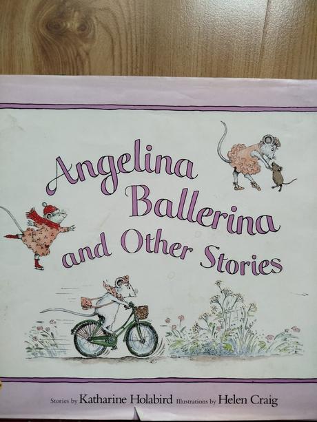 Kniha anglicka " angelina balerína", 