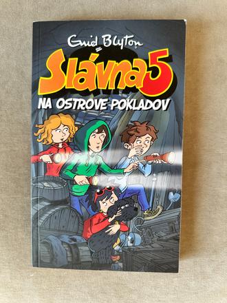 Kniha - slávna 5 na ostrove pokladov, 